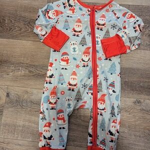 Festive Santa Baby Onesie